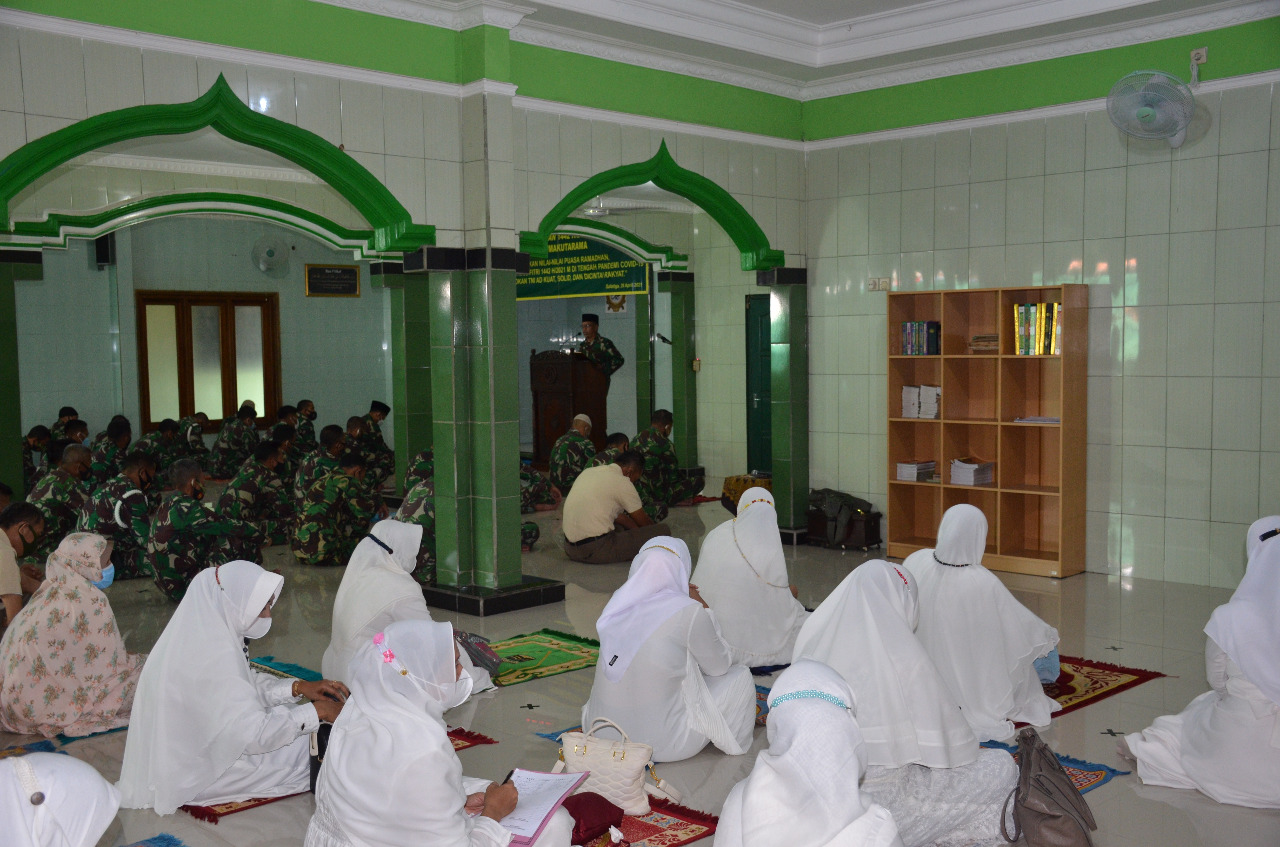 Korem 073/Makutarama Gelar Peringatan Nuzulul Qurâ€™an 1442 H/2021 M